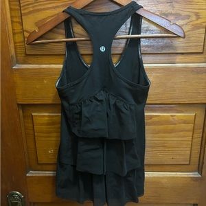 Lululemon Ruffle Back Tank